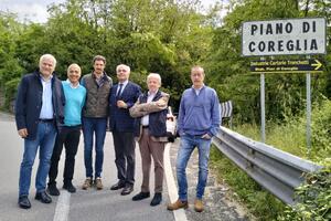 Sicurezza, sopralluogo di provincia e amministrazione al ‘Ponte Lera’ di Piano di Coreglia