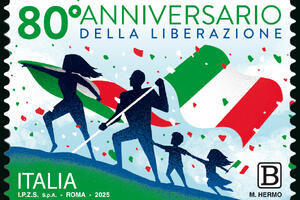 Poste Italiane emette un francobollo celebrativo della liberazione nell’80° anniversario