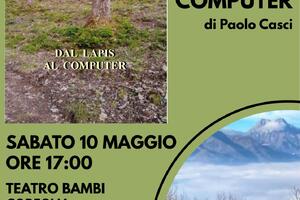 Paolo Casci ospite di ‘A lettura con tè’ con il libro “Dal lapis al computer” al Teatro Bambi di Coreglia
