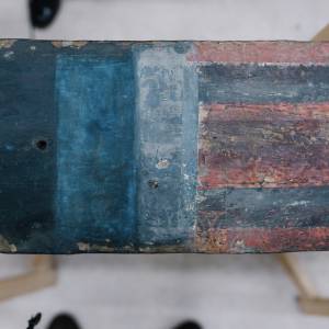 diversi strati pittorici della croce