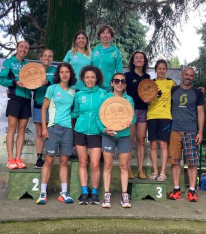 Orecchiella squadra femminile Campionesse Italiane TRAIL 2025