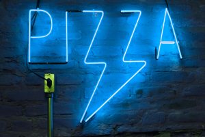 insegna pizza