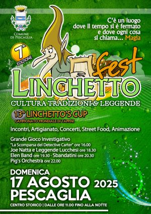 LOCANDINA LINCHETTO FEST 25