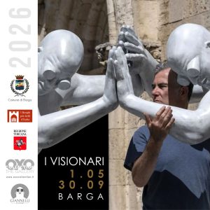 I Visionari di Emanuele Giannelli a Barga GRAFICA