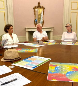 Musei del Sorriso 2026 - da sx Talarico + Pierucci + Mencacci
