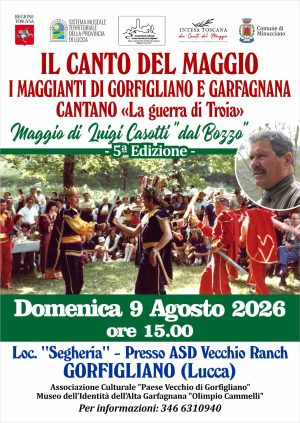 Musei del Sorriso 2026 -Il canto del maggio 9 AGOSTO 26