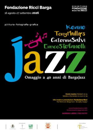 manifesto Omaggio a 40 anni Barga jazz_