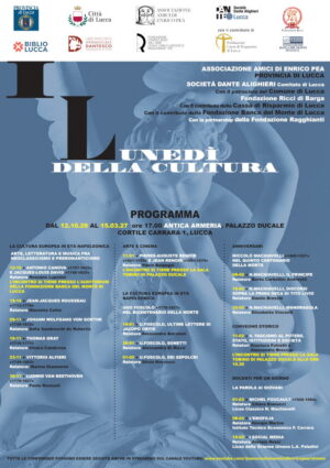 Lunedì della Cultura 2026-2027 - locandina