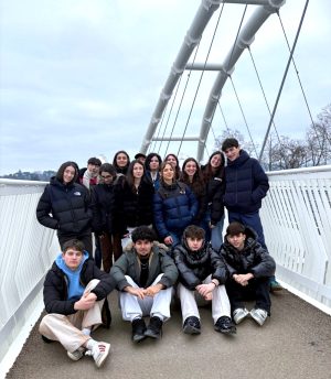 NOMINA - la classe del Liceo Passaglia sul nuovo ponte