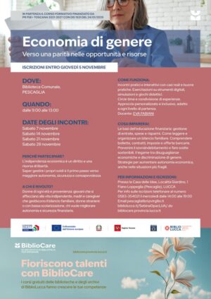 14 - PESCAGLIA - ECONOMIA DI GENERE